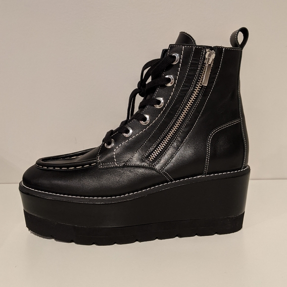 NEW Free People Maverick Wedge boots - Picture 5 of 8